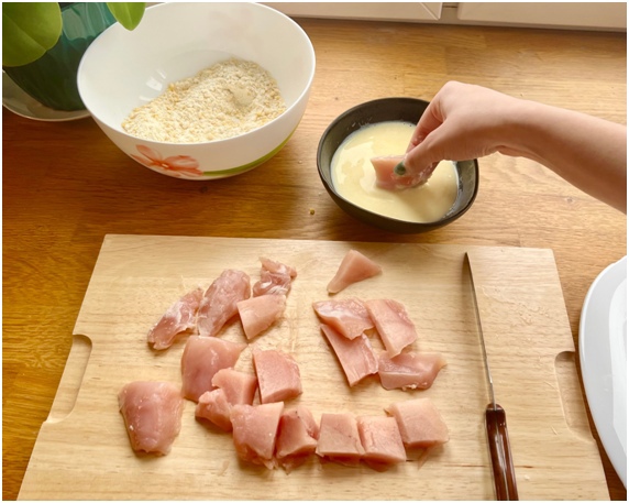 панировка из кукурузных хлопьев
