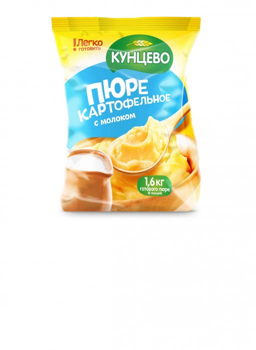 Картофельное пюре с молоком