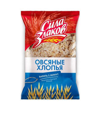 Хлопья овсяные "Сила Злаков" (варить 3-5 минут)