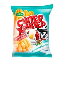 Sweet corn sticks «Super-Hruper» sugar powder flavor 85 g