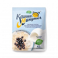 Хлопья овсяные со сливками "Кашка-Минутка" с черной смородиной