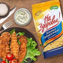 Куриные тендеры с кукурузными хлопьями