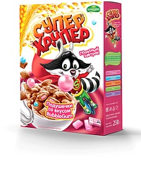 Grain pillows «Super-Hruper» bubble-gum flavor filling 250 g