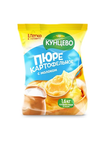 Картофельное пюре с молоком