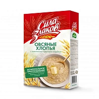 Oatmeal Flakes «Sila Zlakov» with wheat and rye bran (does not require cooking) 400 g