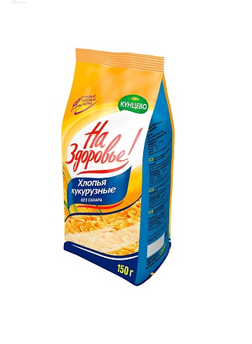Corn flakes «Na Zdorovie» no sugar 150 g