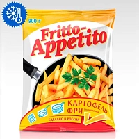 Frozen French Fries “Fritto-Appetito” 10x10 mm 900 g
