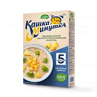 Oat flakes «Kashka-Minutka» with tropical fruits 185 g