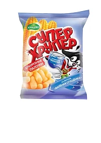 Sweet corn sticks «Super-Hruper» milk jam flavor 85 g