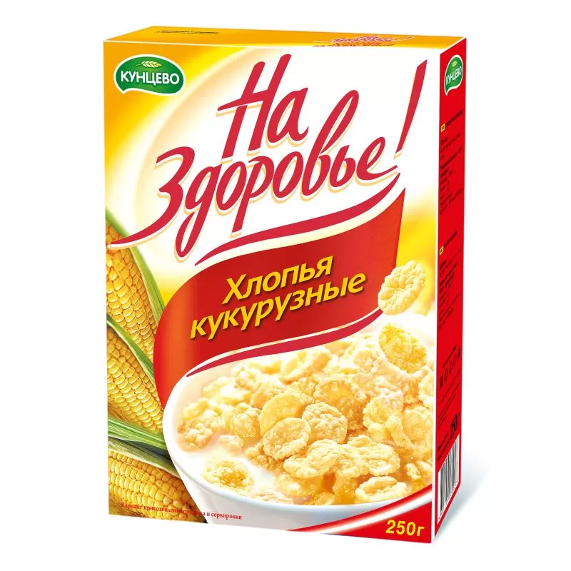 Кукурузные хлопья На Здоровье ТМ
