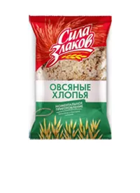 Хлопья овсяные "Сила Злаков"  (не требующие варки)