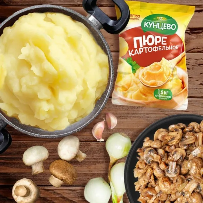 Картошка с грибами